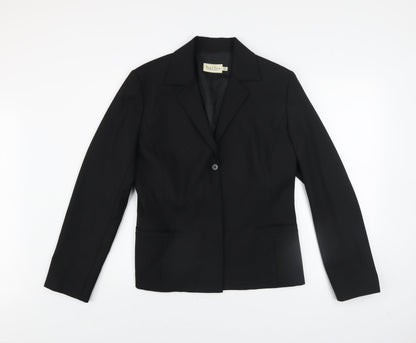 Womens UK Size 14 Part Two Regular Black Blazer