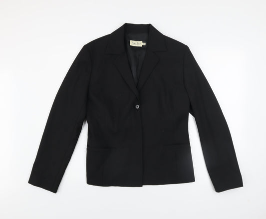 Womens UK Size 14 Part Two Regular Black Blazer