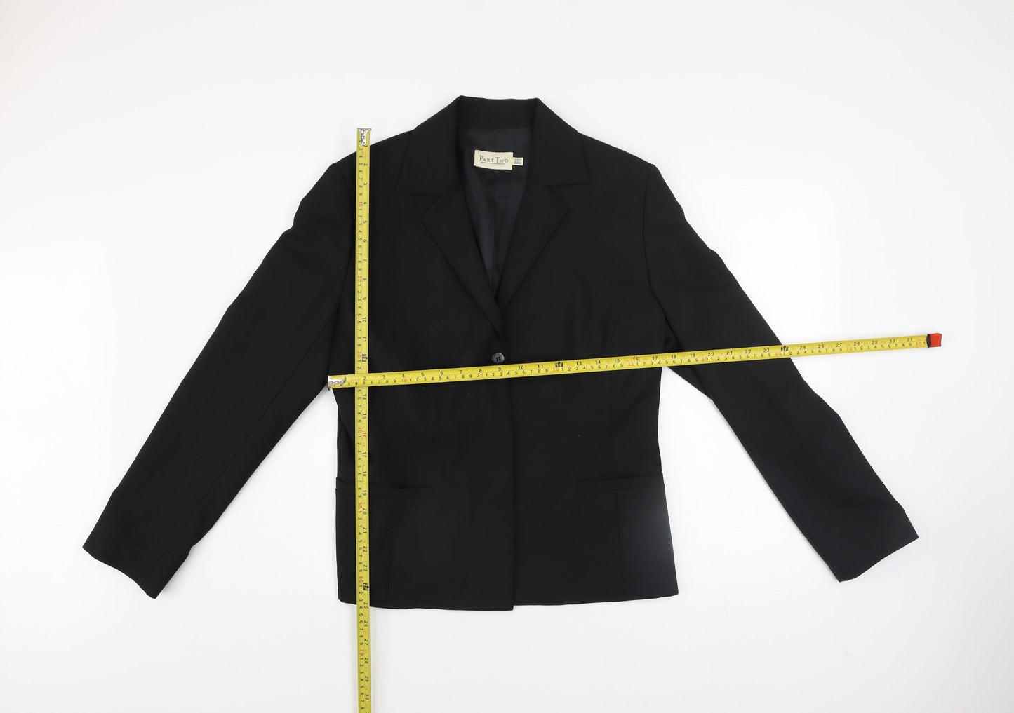 Womens UK Size 14 Part Two Regular Black Blazer