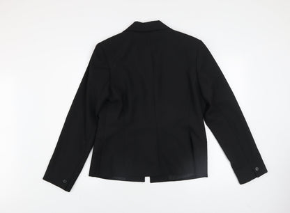 Womens UK Size 14 Part Two Regular Black Blazer