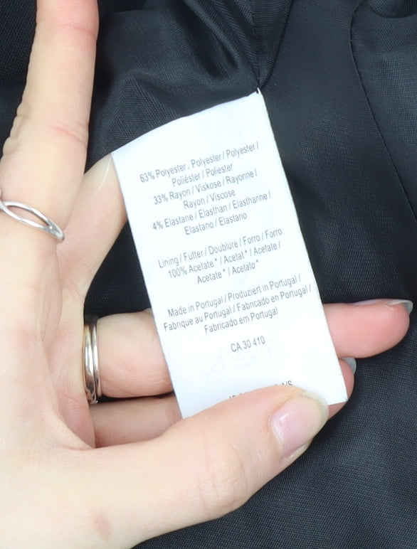 Womens UK Size 14 Part Two Regular Black Blazer