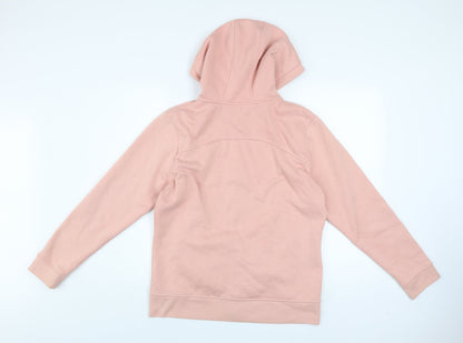 LA Gear Womens Pink Hooded Full Zip Track Jacket Size 14