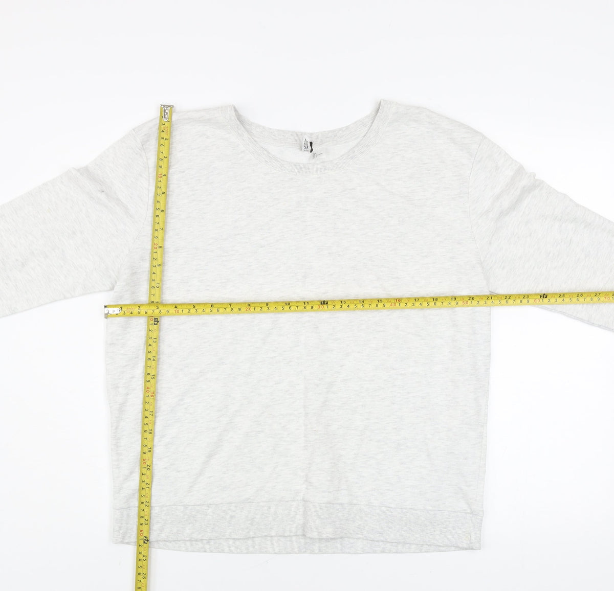 Mens UK Size L H&M Grey Pullover Sweatshirt