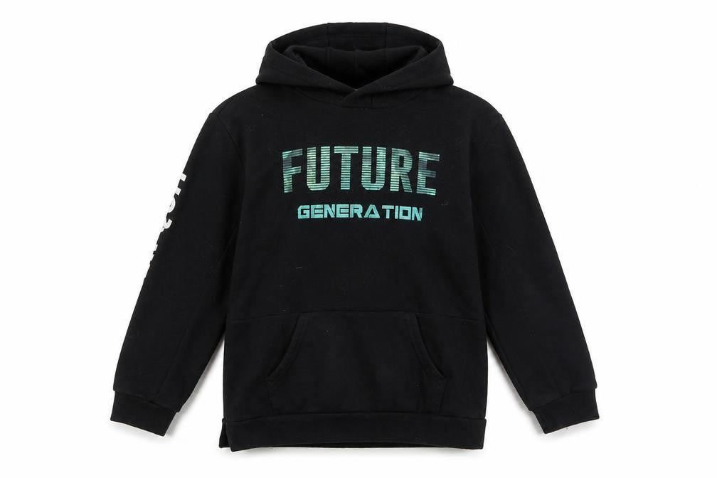 Boys UK Size 9-10 Years Primark Black Pullover Hoodie
