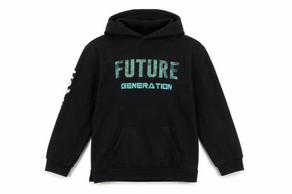Boys UK Size 9-10 Years Primark Black Pullover Hoodie