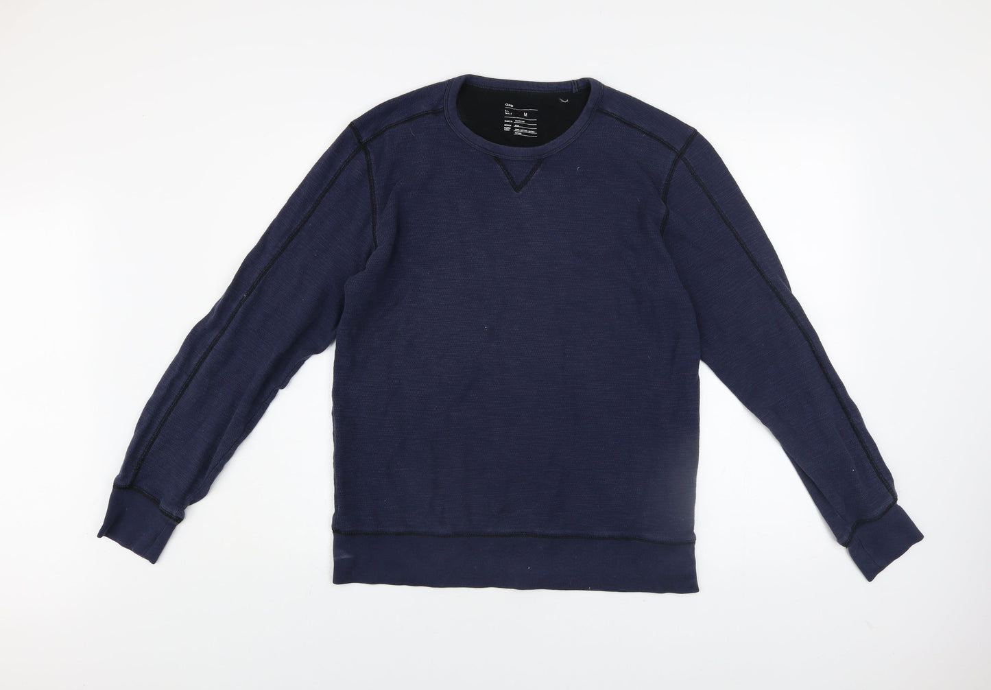 Mens UK Size M Gap Blue Pullover Sweatshirt