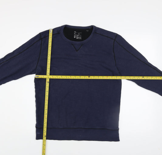 Mens UK Size M Gap Blue Pullover Sweatshirt