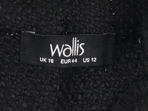 Womens UK Size 16 Wallis Black Blazer