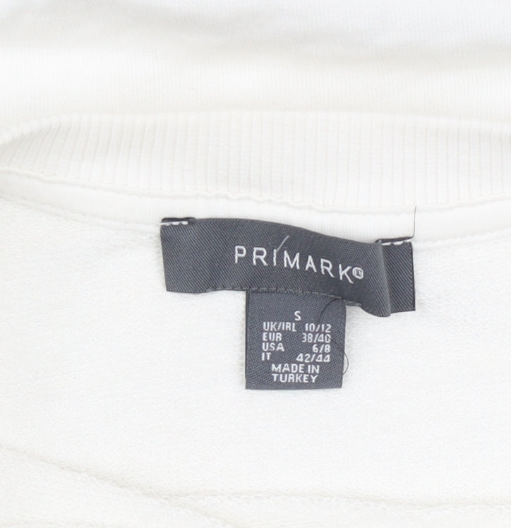 Primark Womens Multicoloured Beverly Hills 58 Pullover Sweatshirt Size 10/12