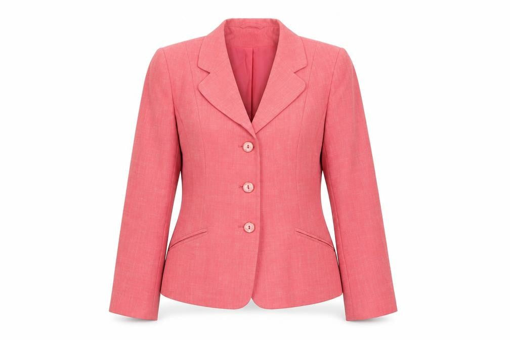 Womens UK Size 10 Eastex Pink Basic Jacket