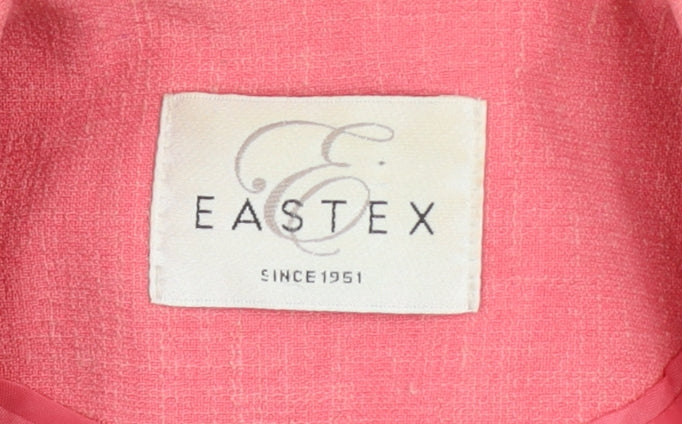 Womens UK Size 10 Eastex Pink Basic Jacket