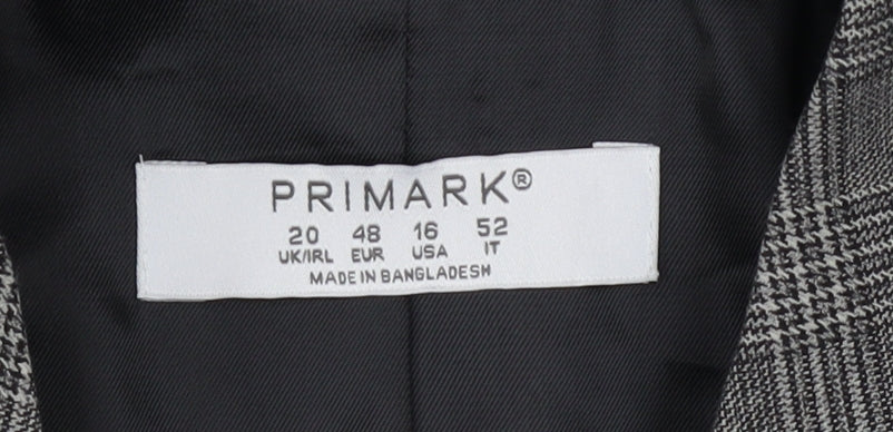 Womens UK Size 20 Primark Grey Blazer