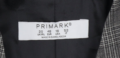 Womens UK Size 20 Primark Grey Blazer