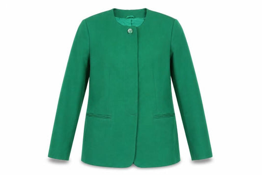 Womens UK Size 12 Hamells Green Basic Jacket