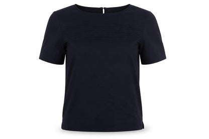 Womens UK Size XS Hobbs Blue Basic Blouse