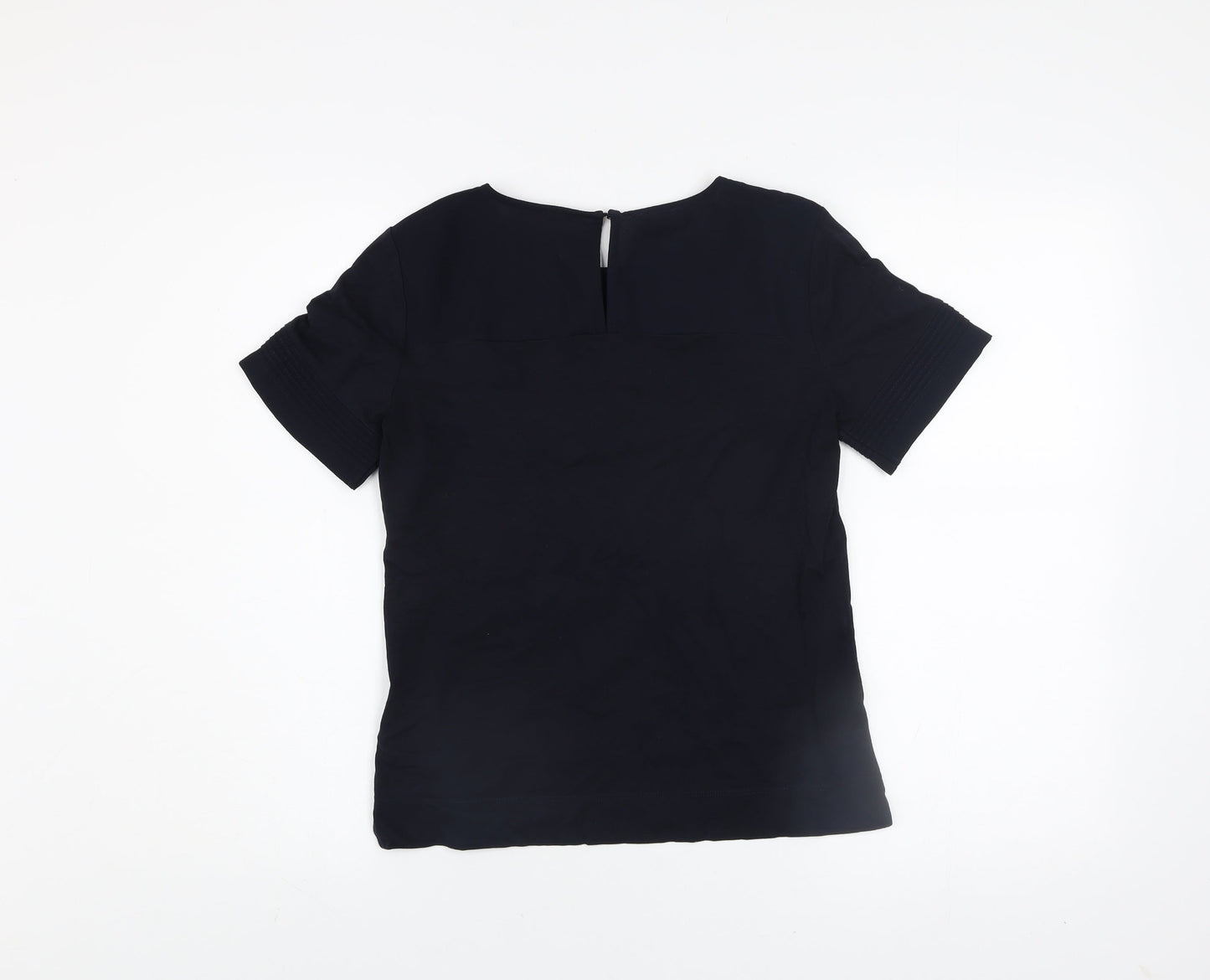 Womens UK Size XS Hobbs Blue Basic Blouse