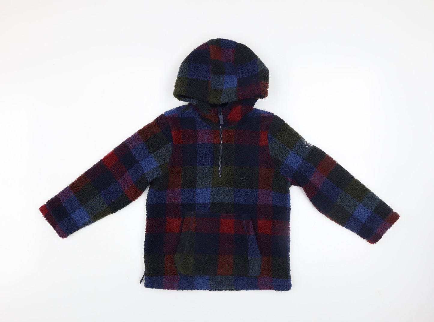 Girls UK Size 8 Years Joules Multicoloured Pullover Hoodie