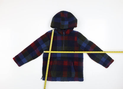 Girls UK Size 8 Years Joules Multicoloured Pullover Hoodie