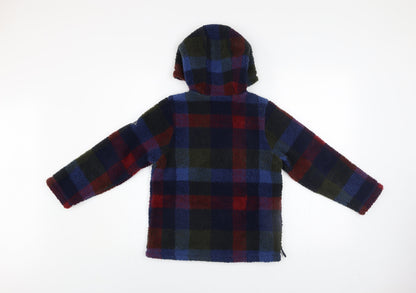 Girls UK Size 8 Years Joules Multicoloured Pullover Hoodie