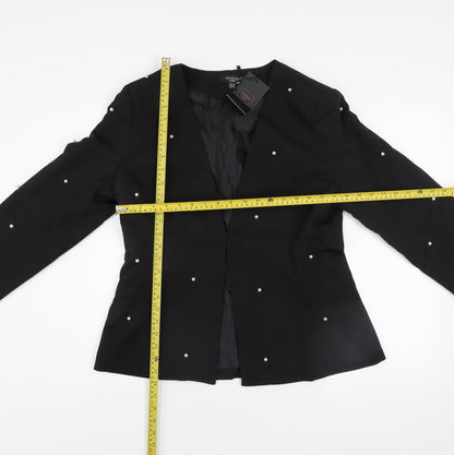 Womens UK Size 14 Missi London Black Blazer