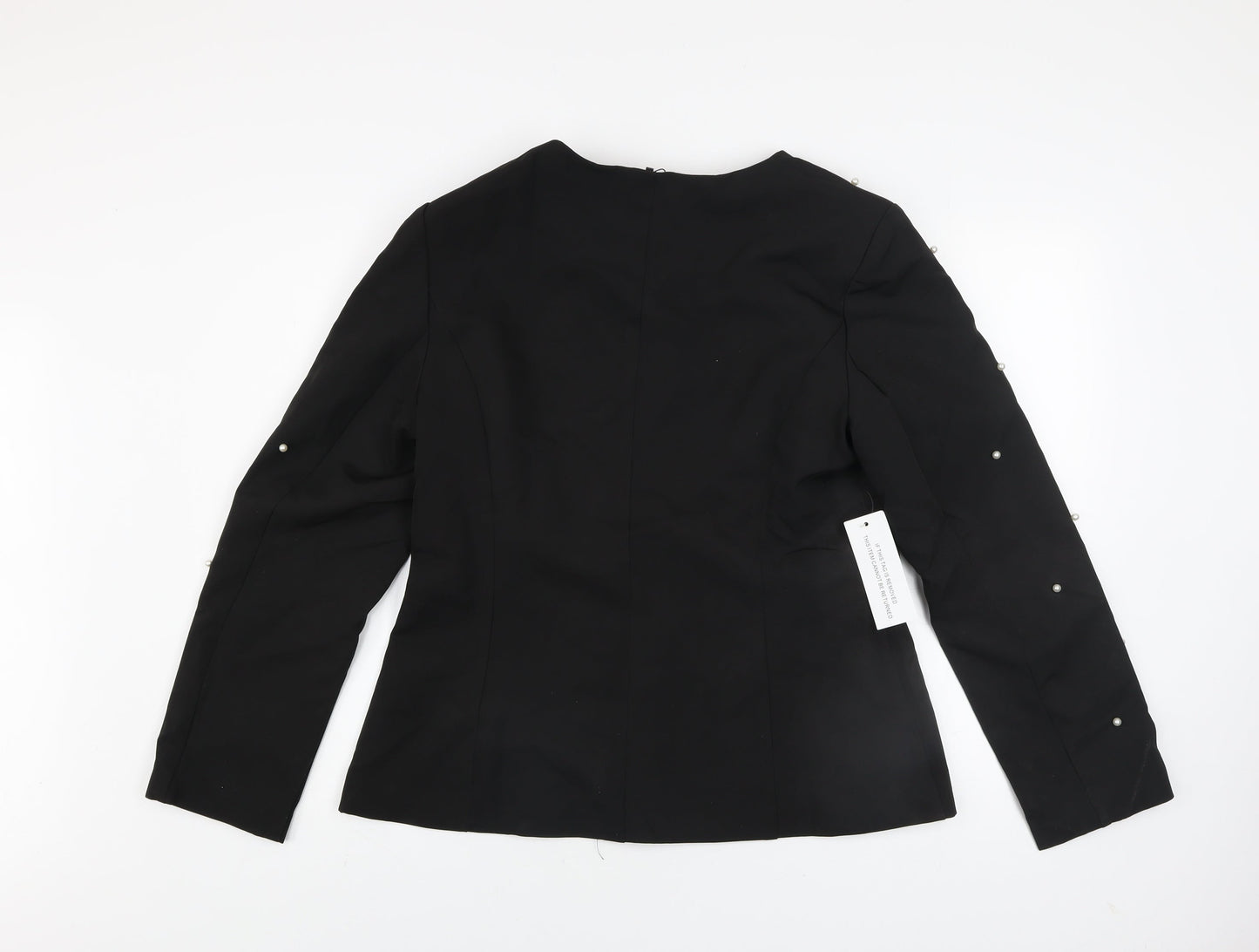 Womens UK Size 14 Missi London Black Blazer