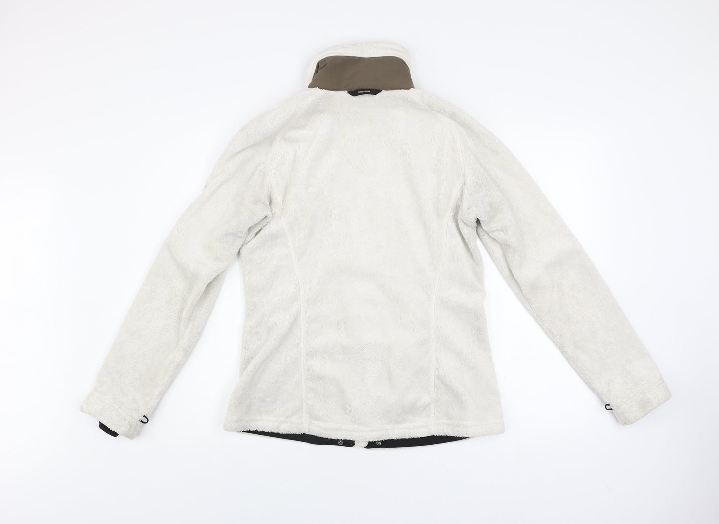 Columbia Women’s Ivory Fleece Jacket M Interchange Full Zip Outdoor