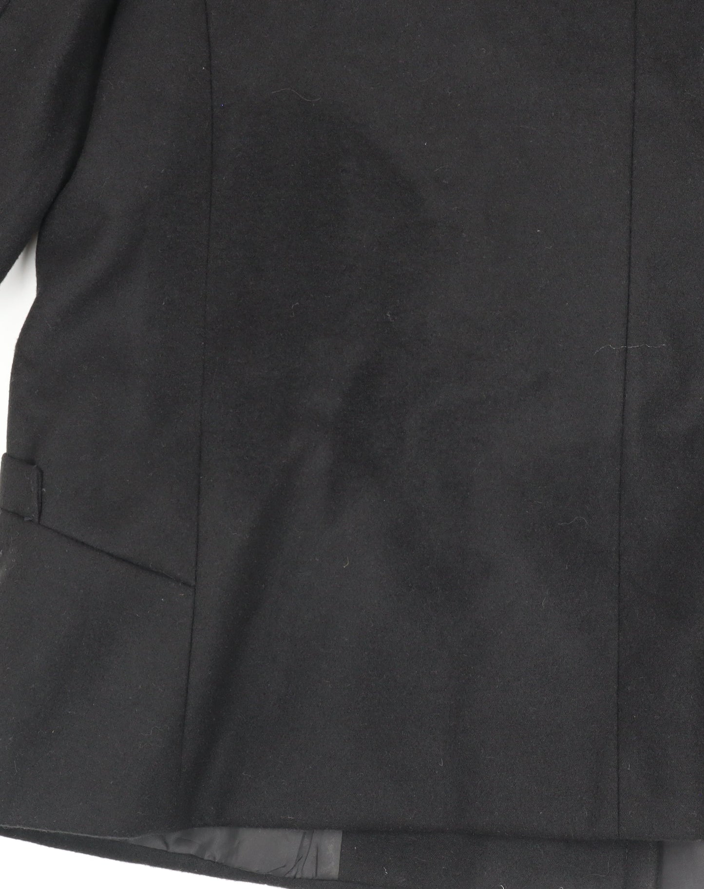 Womens UK Size 14 Dorothy Perkins Black Pea Coat