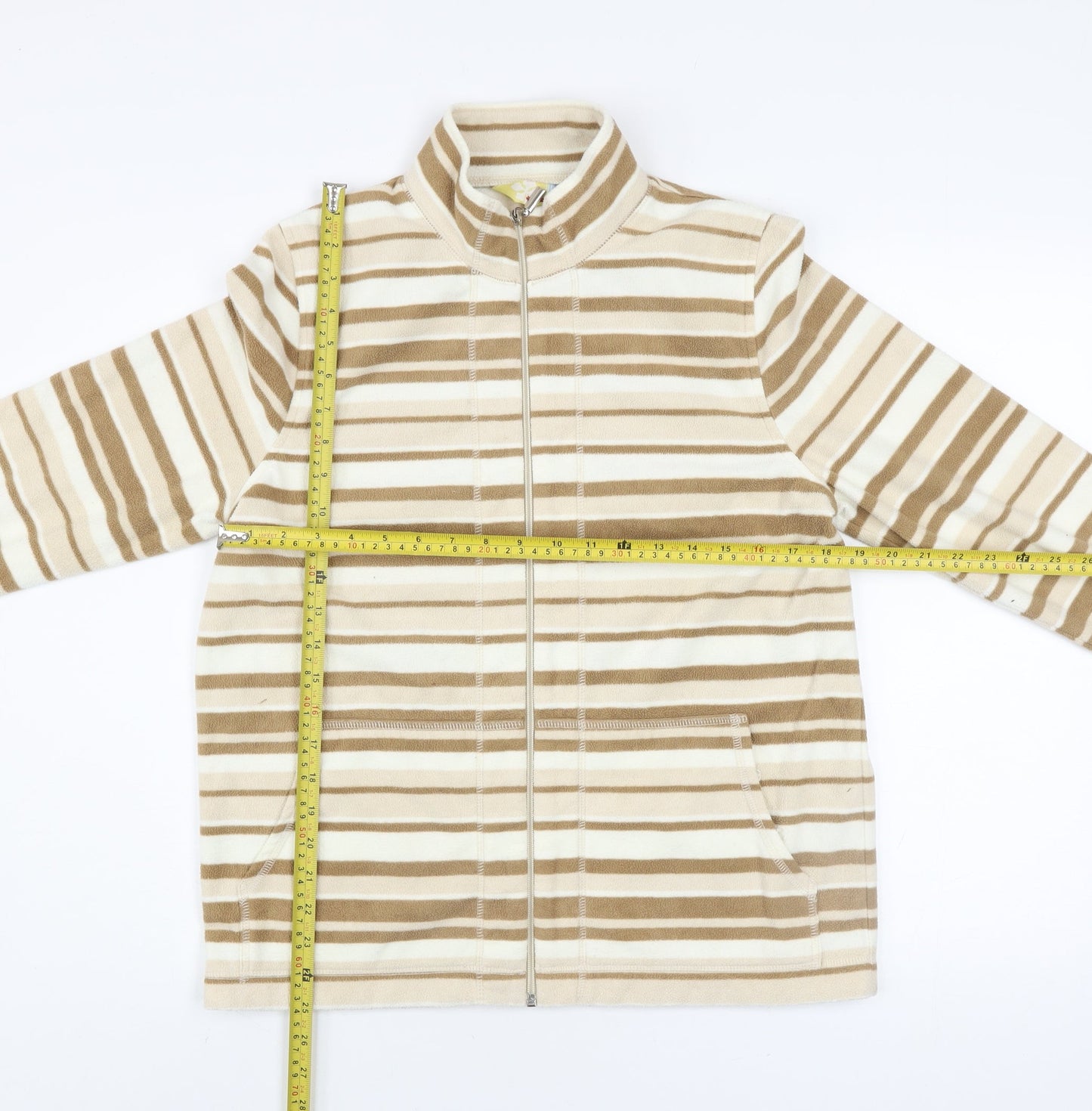 Womens UK Size 12 Alice Collins Beige Walking Jacket