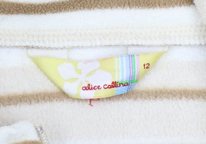 Womens UK Size 12 Alice Collins Beige Walking Jacket