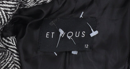 Womens UK Size 12 Et Vous Grey Blazer