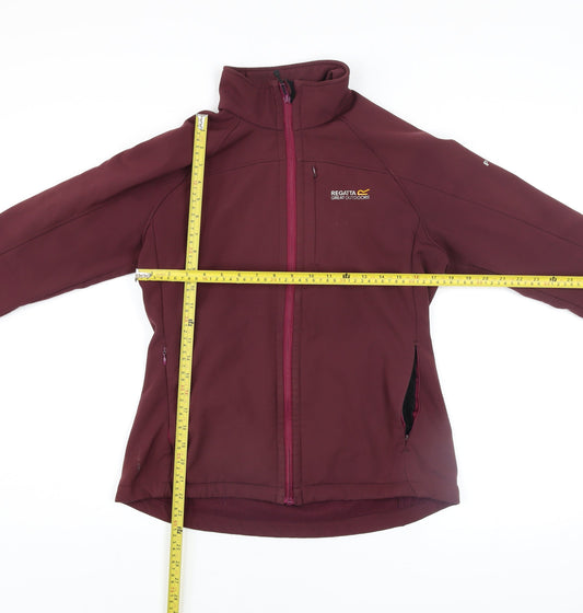 Womens UK Size 12 Regatta Purple Soft Shell