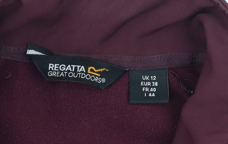 Womens UK Size 12 Regatta Purple Soft Shell