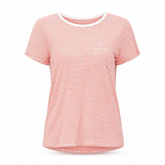 Womens UK Size 14 Dunnes Orange Basic T-Shirt