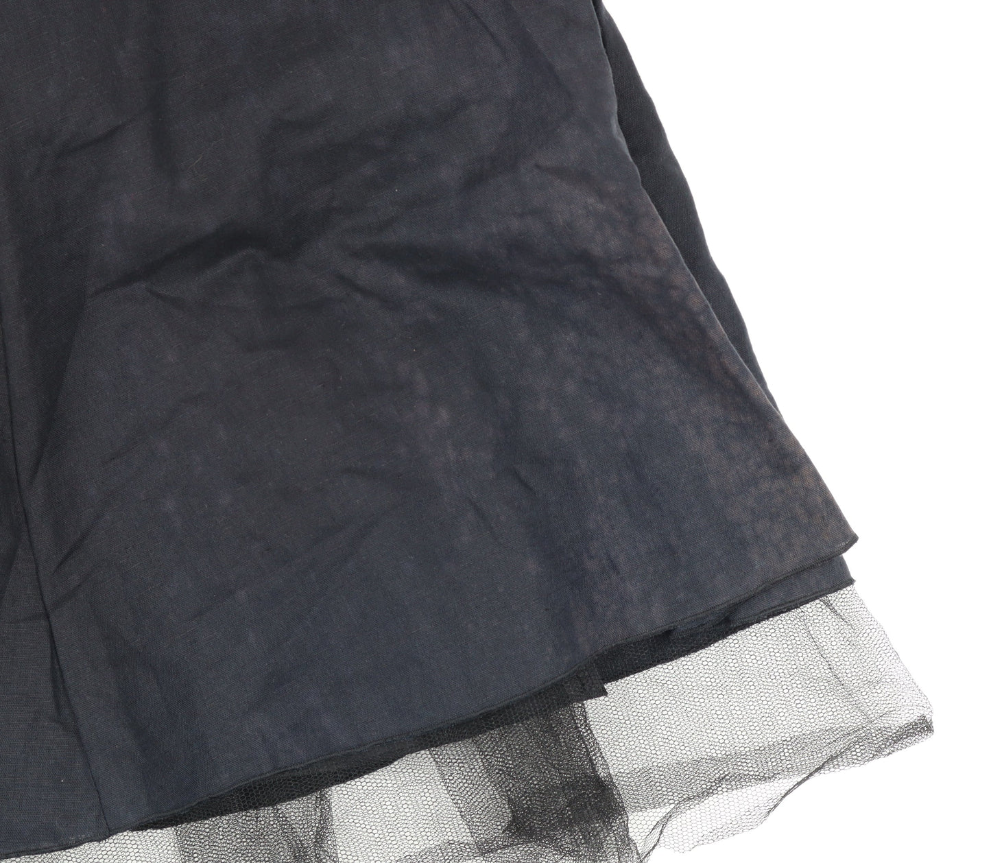 Marks and Spencer Per Una Women's Black Strapless Fit & Flare Dress Size 12