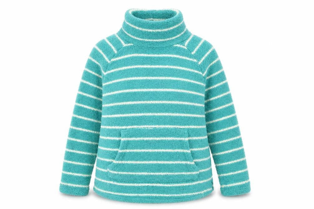 Womens UK Size 12 Weird Fish Blue Pullover Sweatshirt