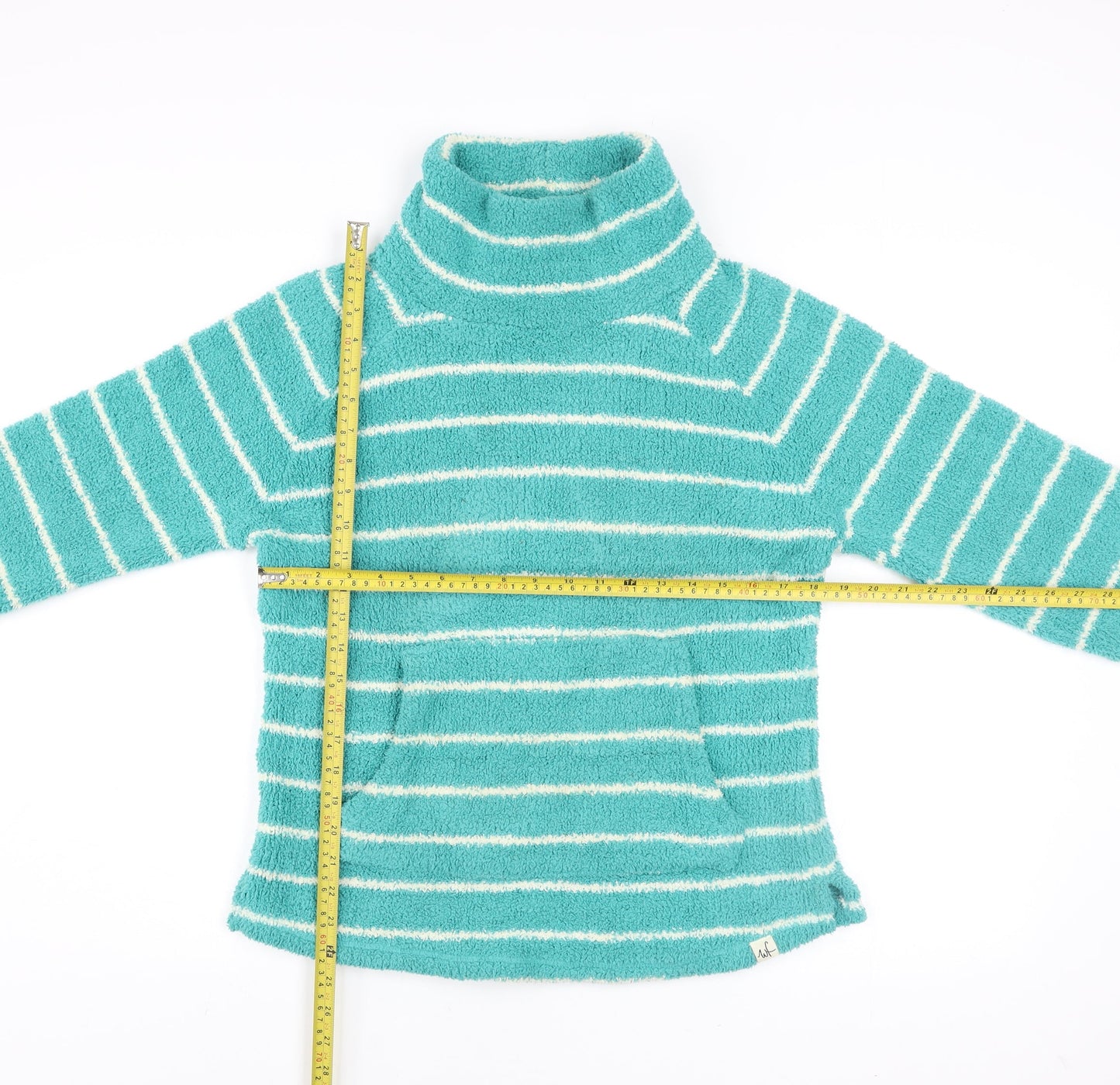 Womens UK Size 12 Weird Fish Blue Pullover Sweatshirt