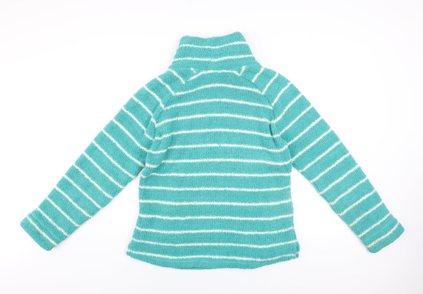 Womens UK Size 12 Weird Fish Blue Pullover Sweatshirt