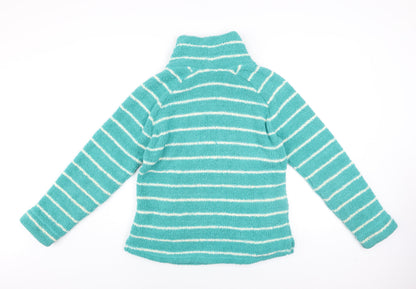 Womens UK Size 12 Weird Fish Blue Pullover Sweatshirt