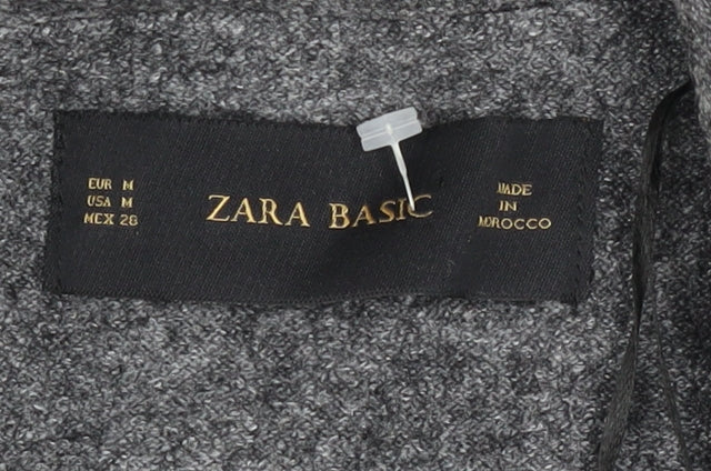 Womens UK Size 12 Zara Grey Basic Jacket
