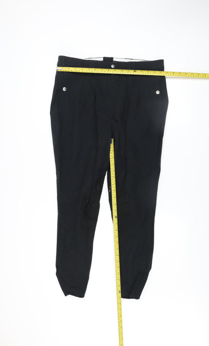 Mens UK Size 38 Pikeur Slim Fit Riding Black Trousers