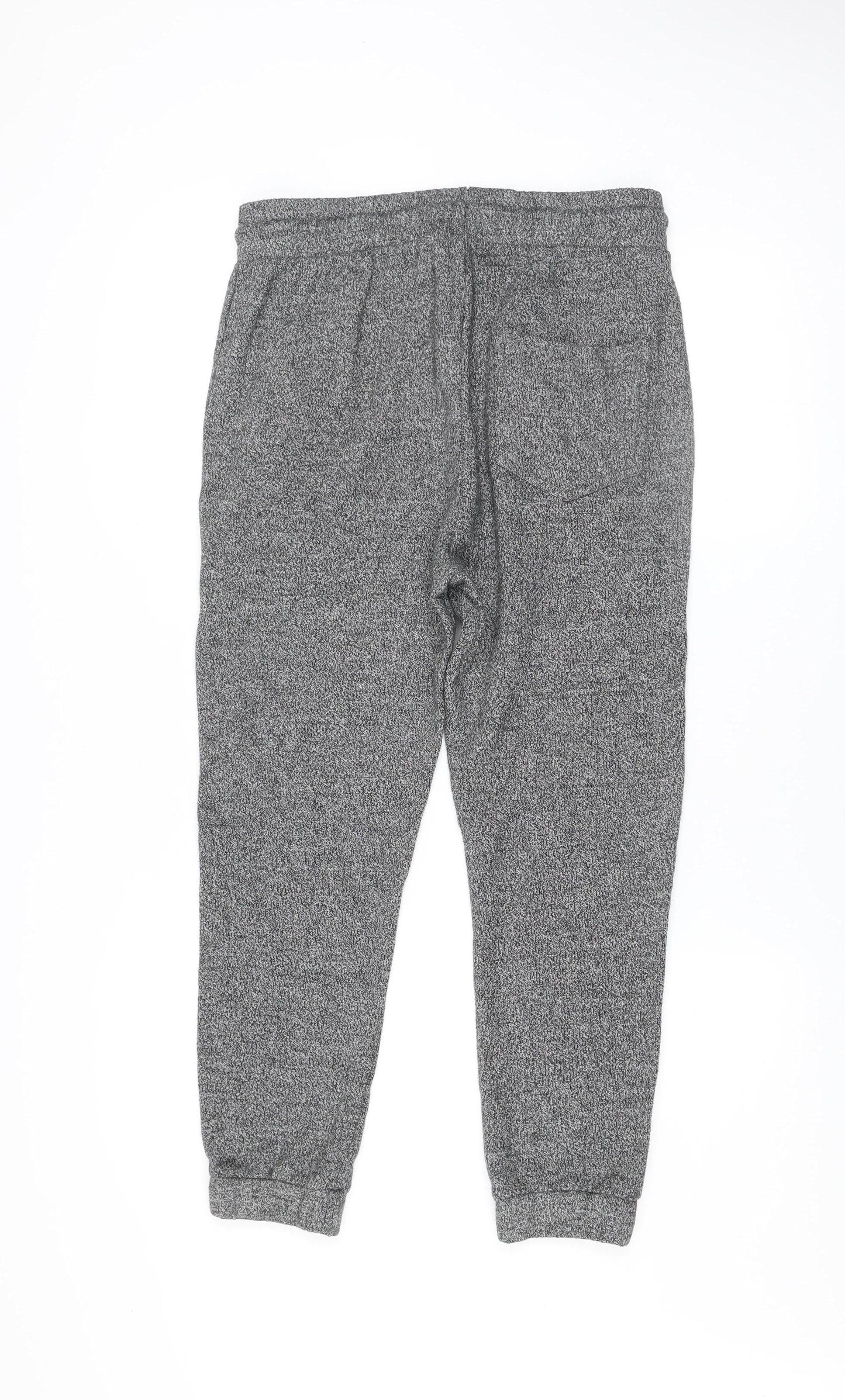 Mens UK Size S Topman Regular Fit Jogger Grey Trousers