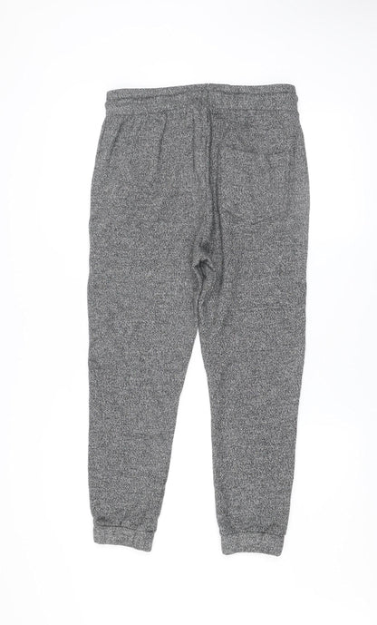 Mens UK Size S Topman Regular Fit Jogger Grey Trousers