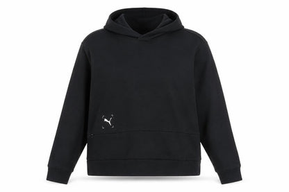 Womens UK Size XL PUMA Black Pullover Hoodie
