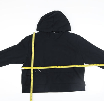 Womens UK Size XL PUMA Black Pullover Hoodie