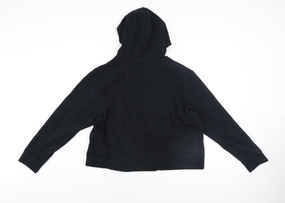 Womens UK Size XL PUMA Black Pullover Hoodie