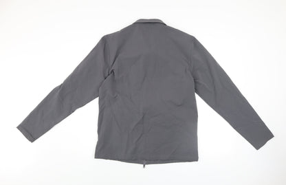 ARNE Men's Grey Softshell Zip Jacket M Regular Fit Full Zip