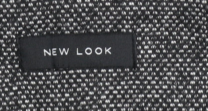 New Look Women's Grey Herringbone Blazer Jacket Size 8