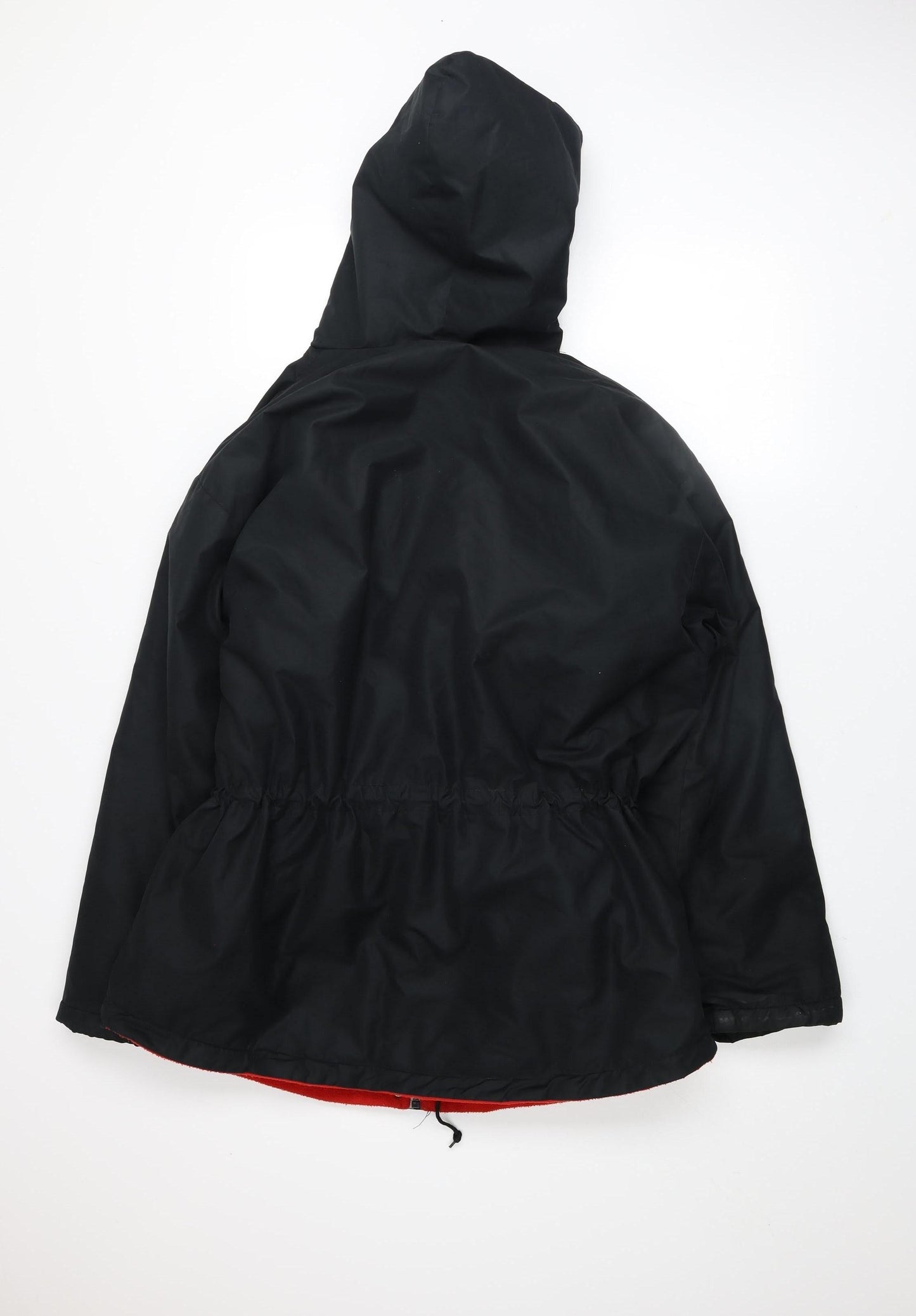 Womens UK Size XL Reebok Black Anorak Coat