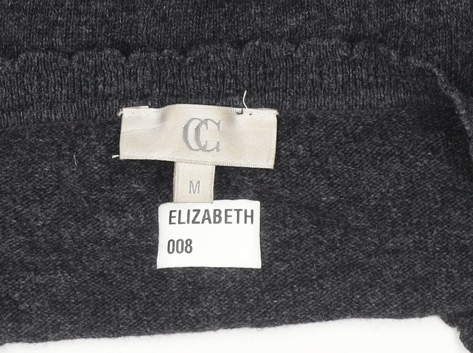 Womens UK Size M CC Grey Pullover Jumper
