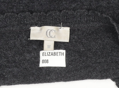 Womens UK Size M CC Grey Pullover Jumper